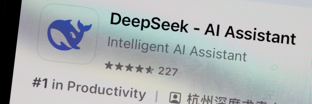 DeepSeek app.