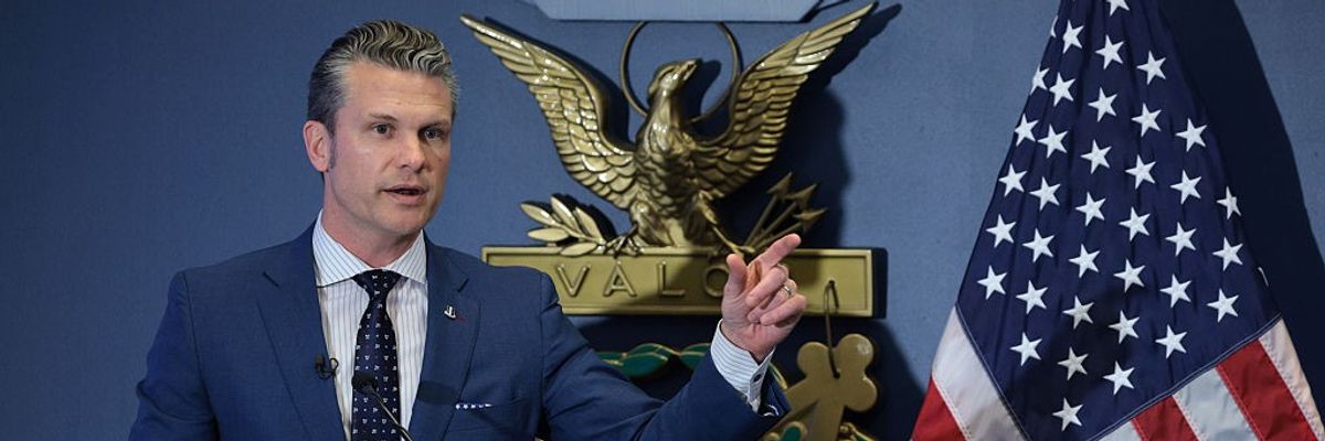 Defense Sec. Hegseth Hosts Reenlistment Ceremony For Congressional Medal Of Honor Recipient Sgt. Dakota Meyer