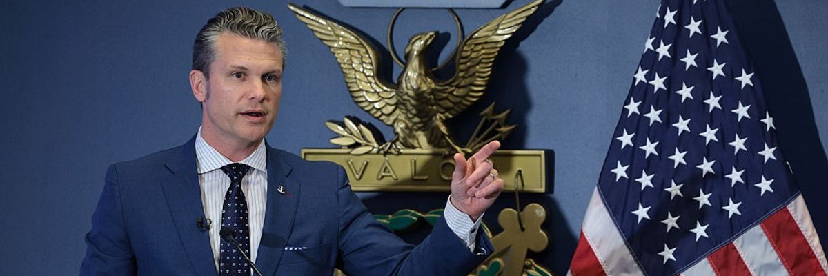 Defense Sec. Hegseth Hosts Reenlistment Ceremony For Congressional Medal Of Honor Recipient Sgt. Dakota Meyer