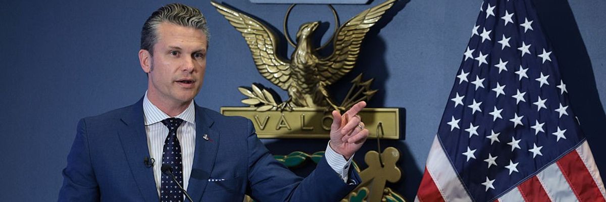 Defense Sec. Hegseth Hosts Reenlistment Ceremony For Congressional Medal Of Honor Recipient Sgt. Dakota Meyer