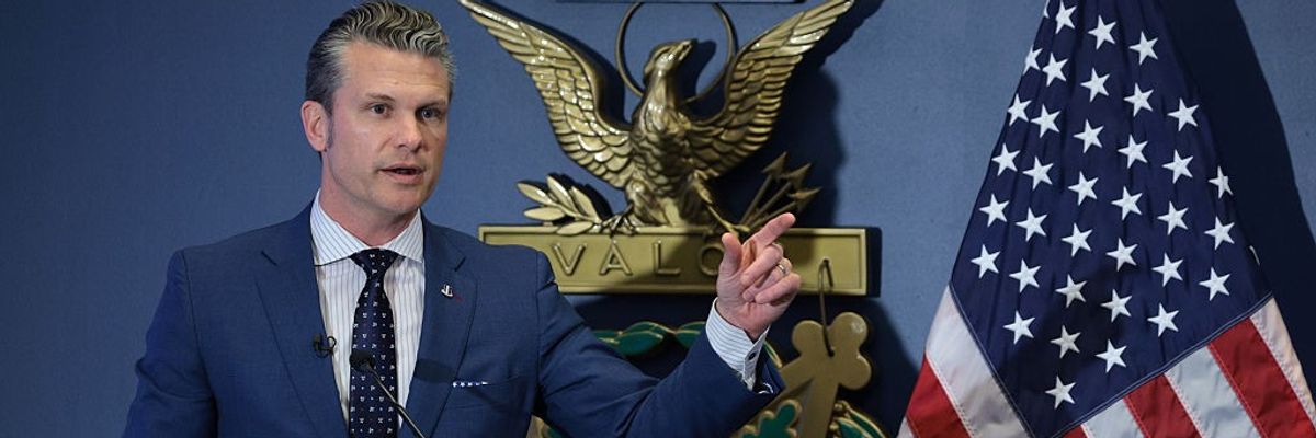 Defense Sec. Hegseth Hosts Reenlistment Ceremony For Congressional Medal Of Honor Recipient Sgt. Dakota Meyer