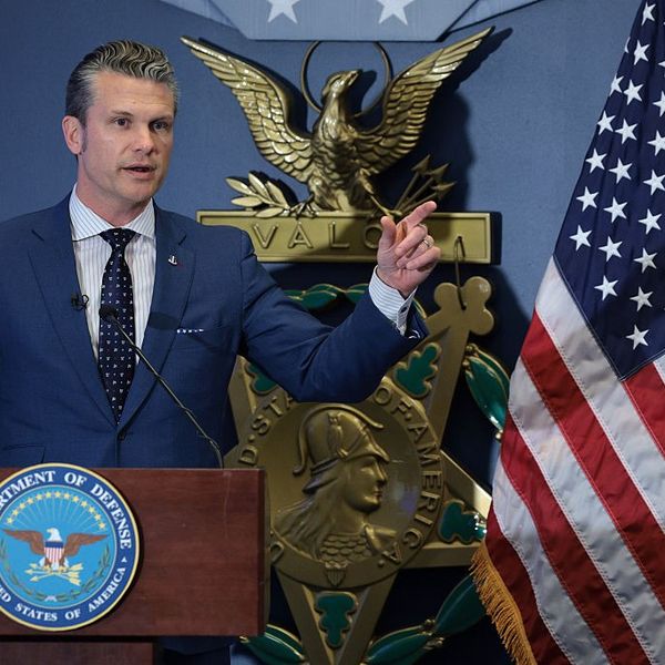 Defense Sec. Hegseth Hosts Reenlistment Ceremony For Congressional Medal Of Honor Recipient Sgt. Dakota Meyer