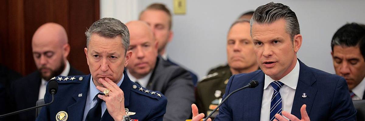 Defense Secretary Hegseth Testifies To House And Senate Appropriations Committee