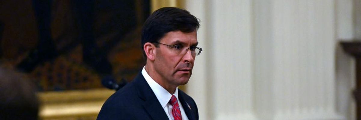 40 Groups Demand Congress Probe 'Gross Misuse' of $1 Billion in Covid-19 Funding by Pentagon