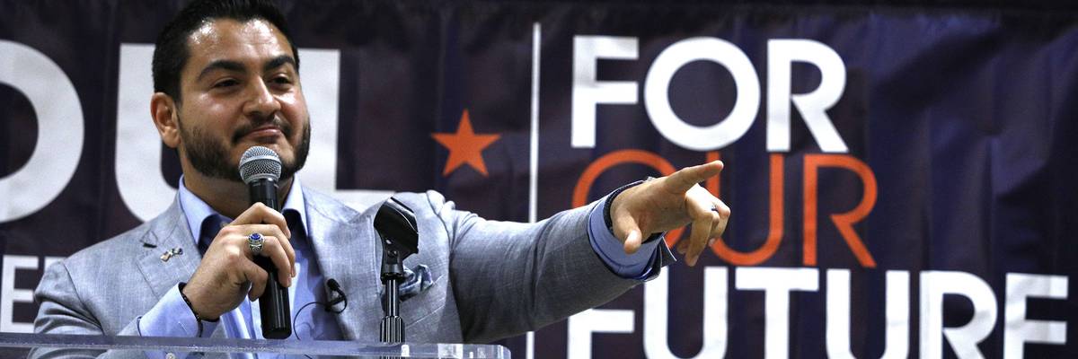 Dem. Gubernatorial Candidate Abdul El-Sayed Campaigns Ahead Of Michigan Primary