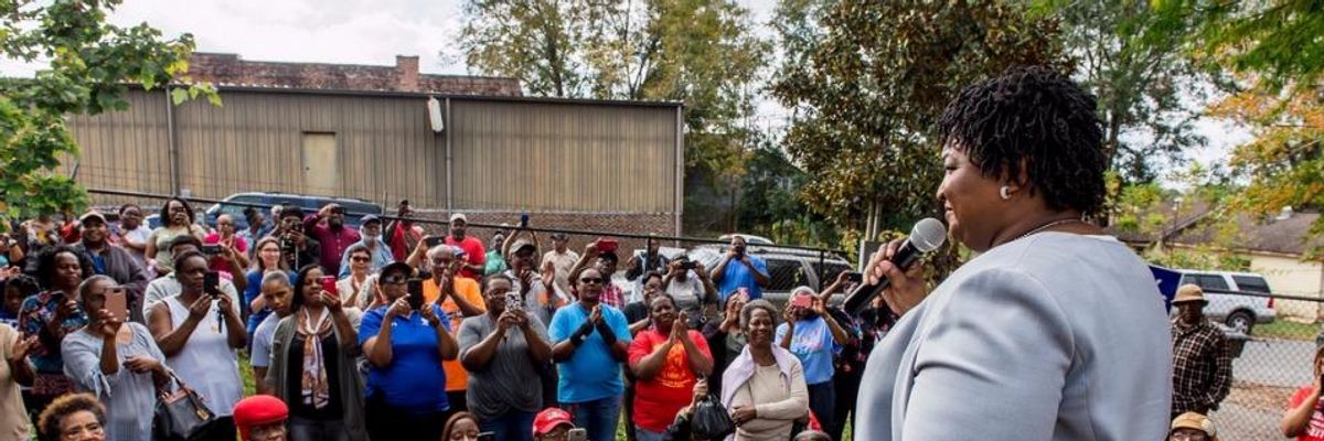 Gathering Stories of Voter Suppression, Stacey Abrams Weighs Unprecedented Challenge Alleging Misconduct by GOP