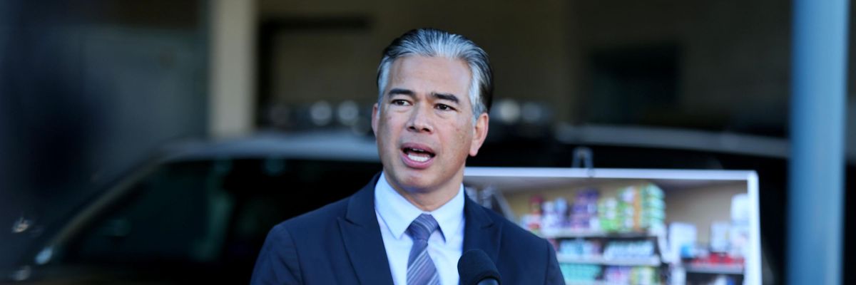 Democratic California Attorney General Rob Bonta