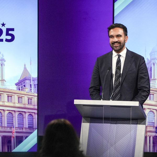 Democratic candidate Zohran Mamdani participates in the second New York City mayoral debate