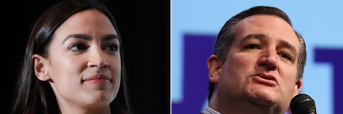 Alexandria Ocasio-Cortez to Ted Cruz: 'You Almost Had Me Murdered... You Can Resign'