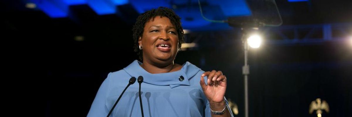 "This Race Is Not Over": With Narrow Margin Amid GOP's Dirty Tricks, Stacey Abrams Refuses to Concede in Georgia