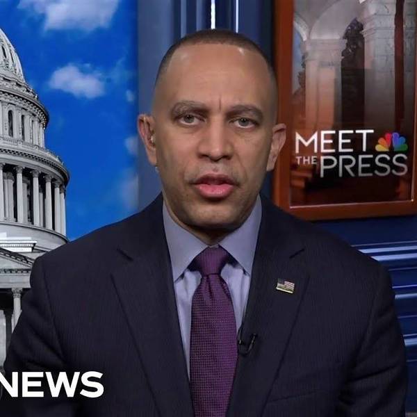 Democratic House Majority Leader Hakeem Jeffries