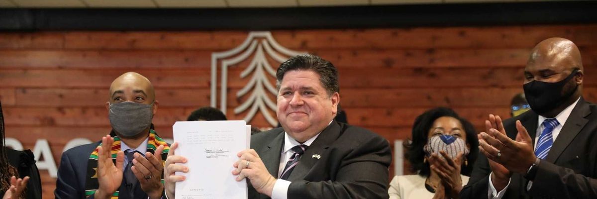 Democratic Illinois Gov. JB Pritzker