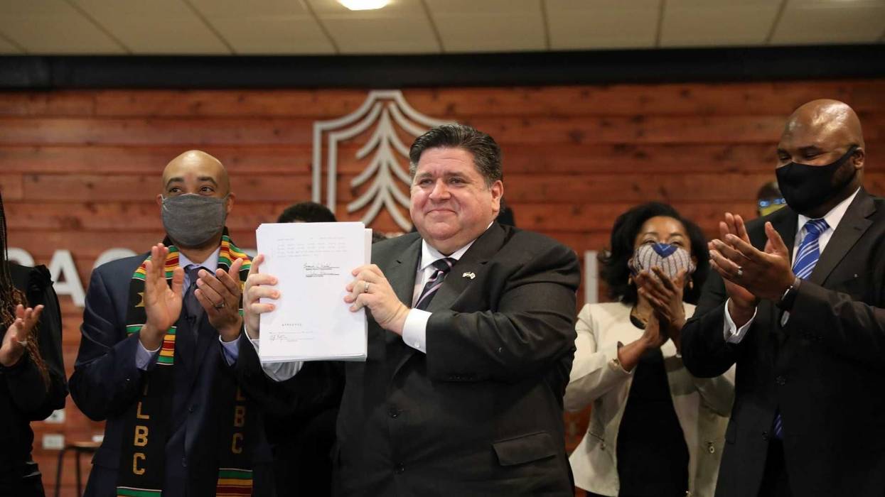 Democratic Illinois Gov. JB Pritzker