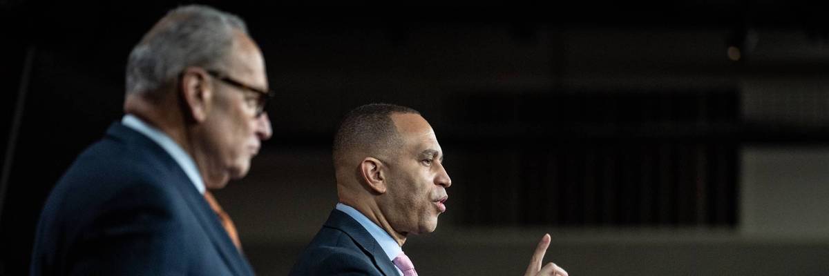 Democratic Leaders Jeffries and Schumer