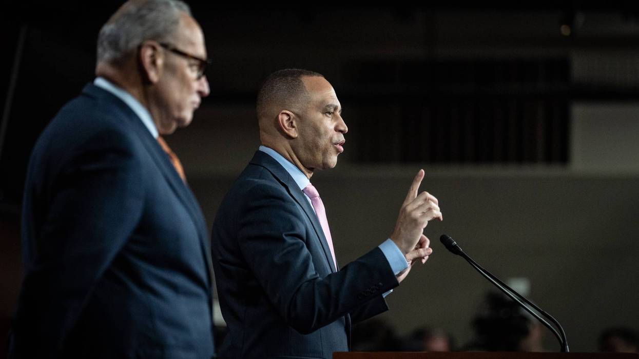 Democratic Leaders Jeffries and Schumer