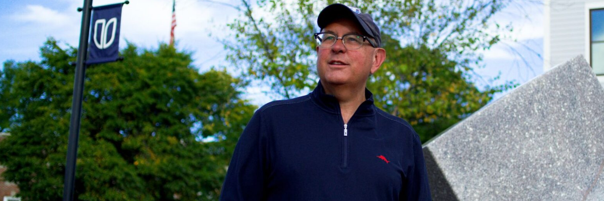 Democratic Maine US House candidate Matt Dunlap poses for a photo