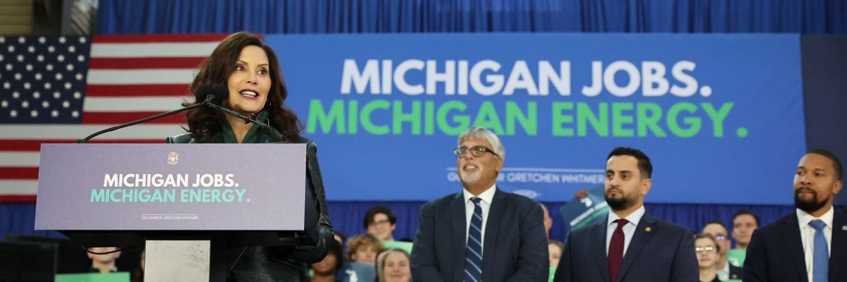 Whitmer Praised for 'Game-Changing' Michigan Clean Energy Bills