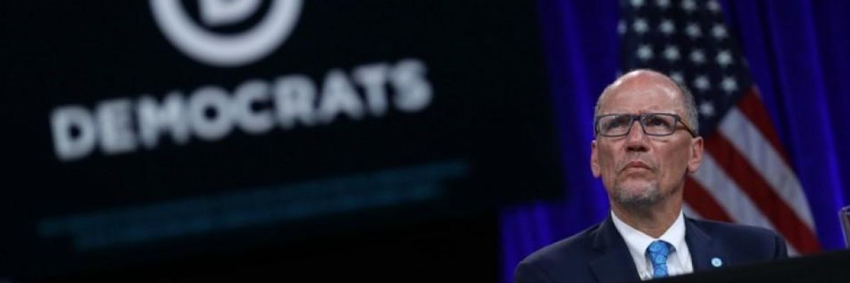 "A Who's-Who" of People Against Progressive Agenda: DNC's Perez Under Fire for Convention Committee Picks