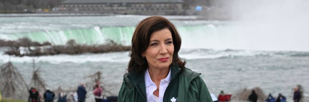 Democratic New York Gov. Kathy Hochul
