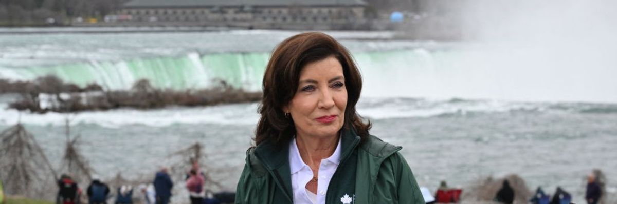 Democratic New York Gov. Kathy Hochul