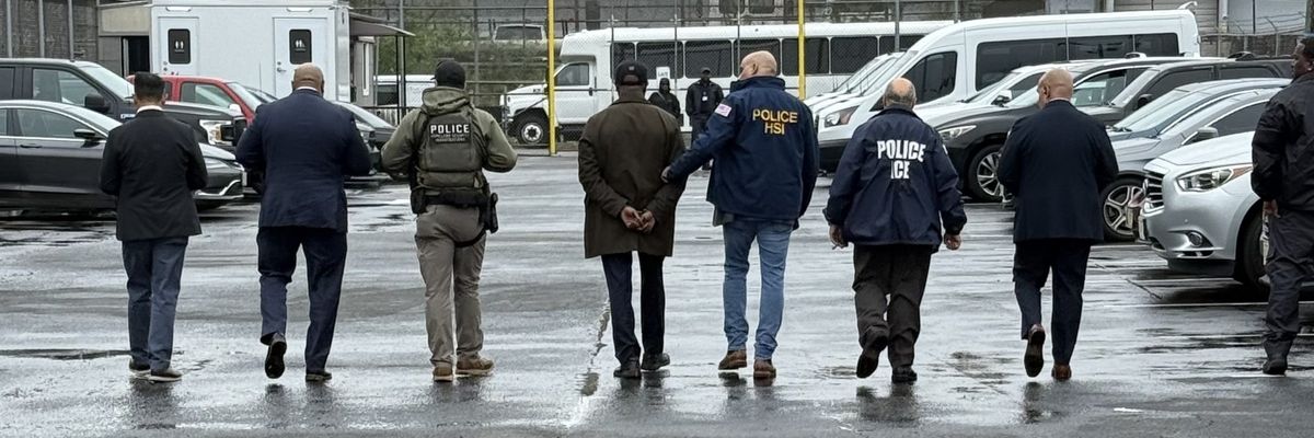 Democratic Newark Mayor Ras Baraka was arrested