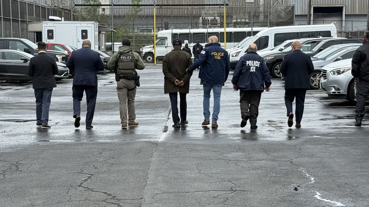 Democratic Newark Mayor Ras Baraka was arrested