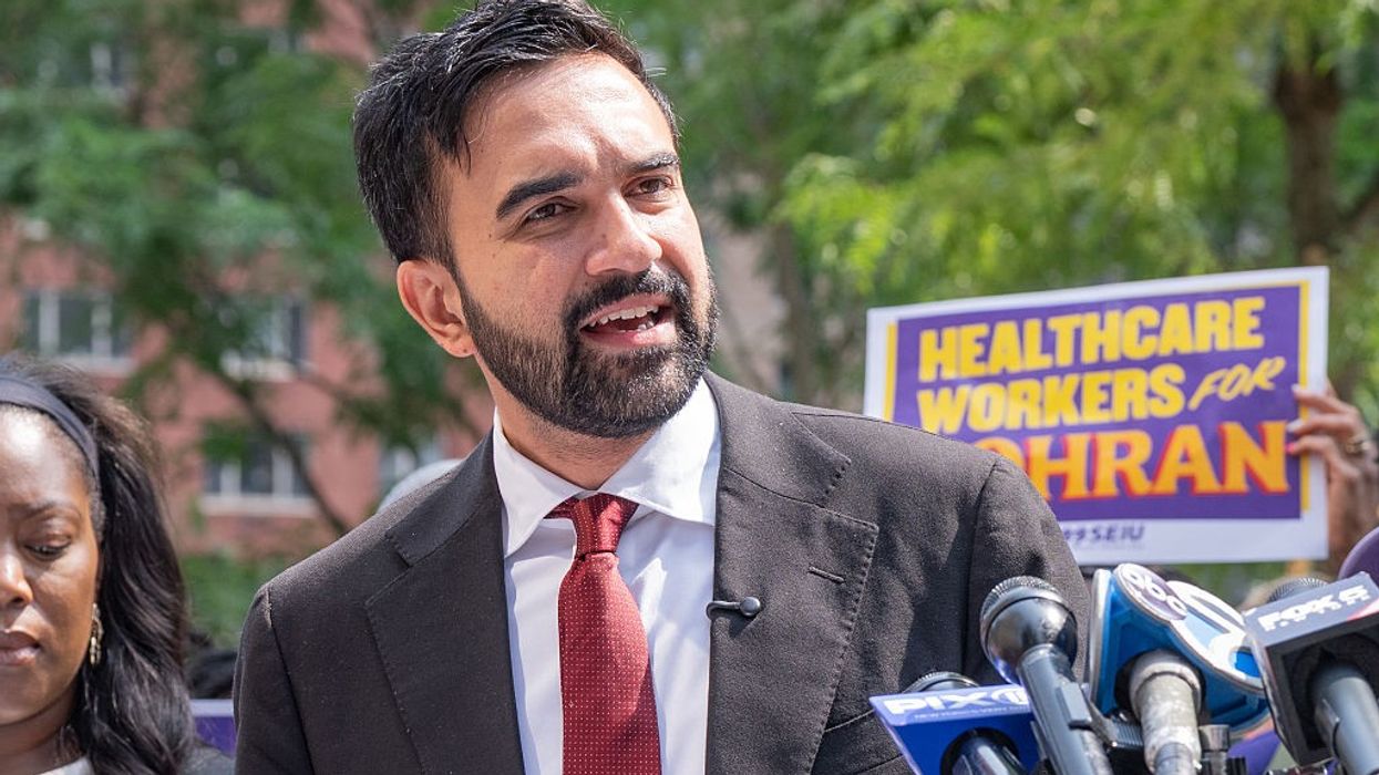 Democratic nominee for mayor Zohran Mamdani addresses media