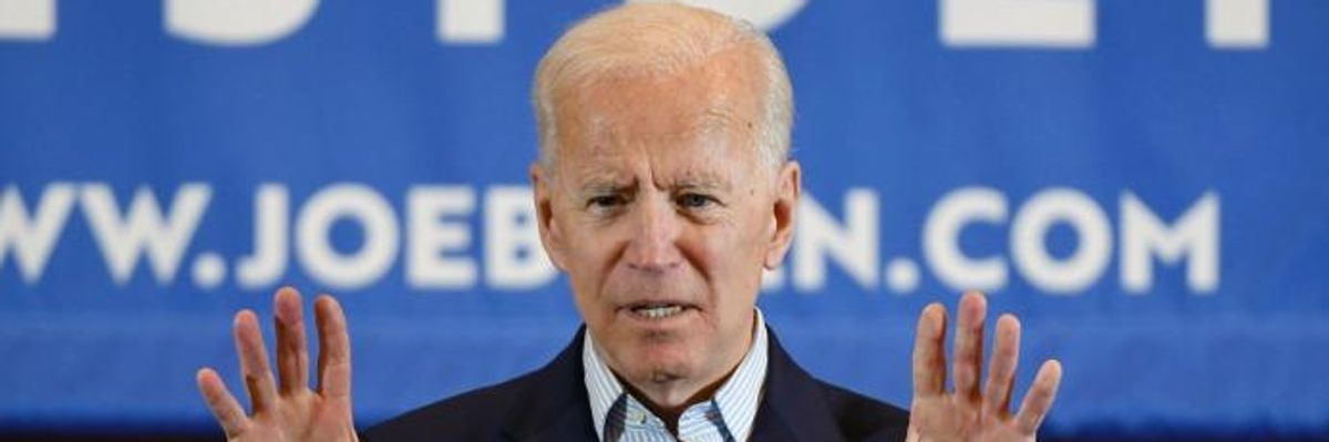 Biden's Middle-of-the-Road Climate Plan Condemned as "Stunningly Un-Ambitious" and a "Death Sentence for Livable Planet"