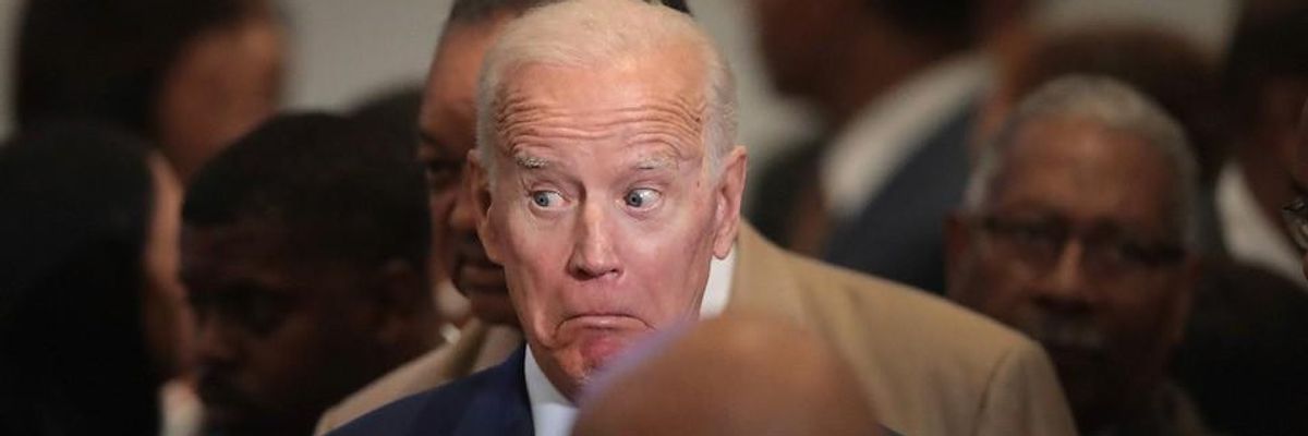 'Look at My Record, Child,' Biden Tells Adult Climate Campaigner in Condescending Response to Super PAC Question