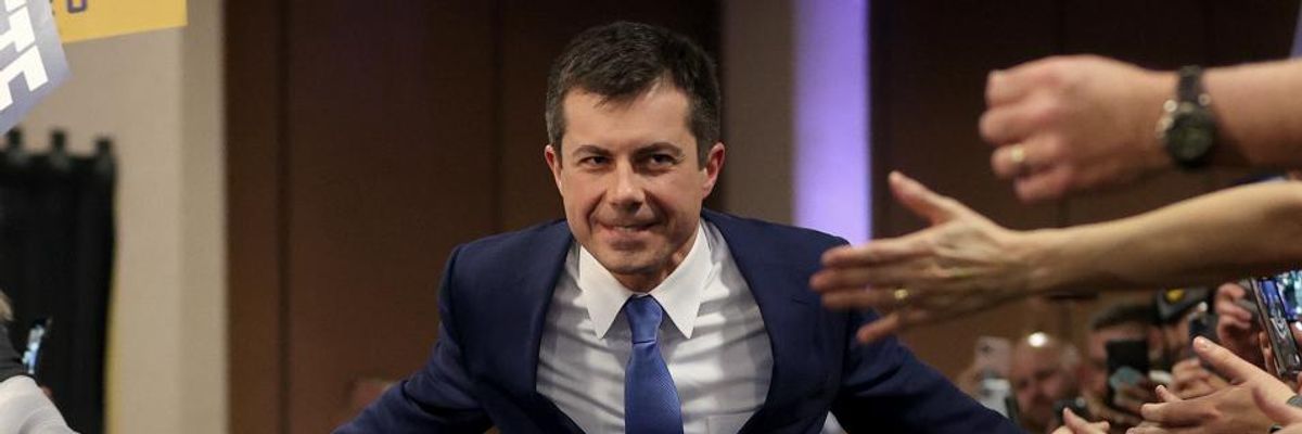 As a Corporate Tool, Buttigieg Is Now a Hammer to Bash Sanders