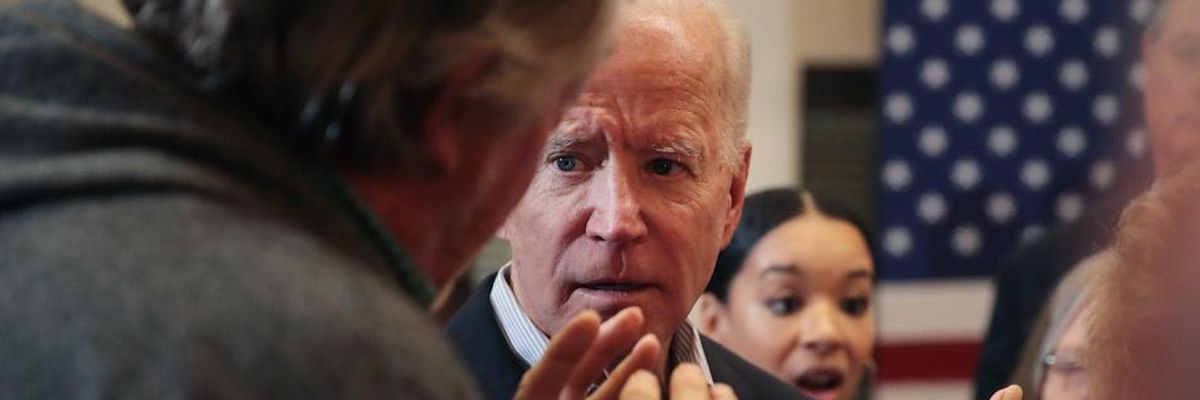 People Who Want to Ban Fracking Immediately, Says Joe Biden, 'Oughta Vote for Someone Else'