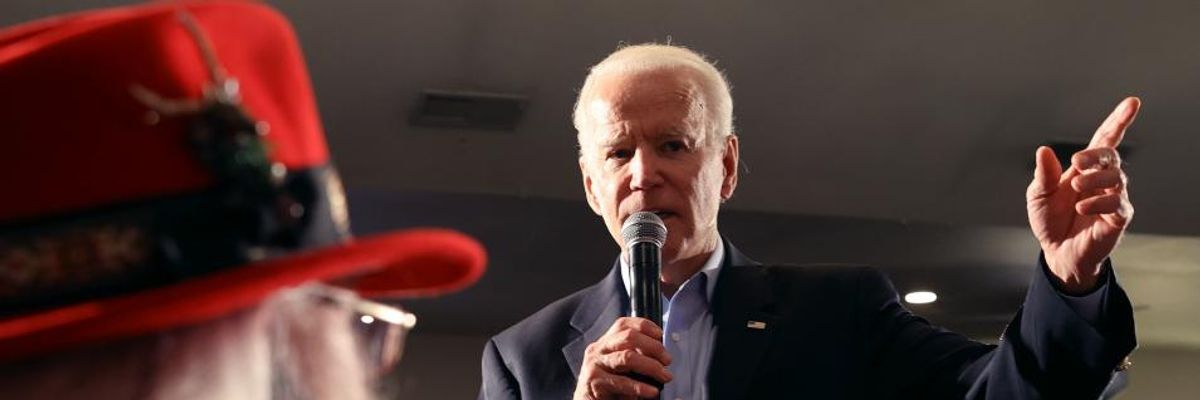 57 Climate Scientists Object After Biden Falsely Claims "Not a Single Solitary Scientist" Thinks Sanders' Green New Deal Can Work