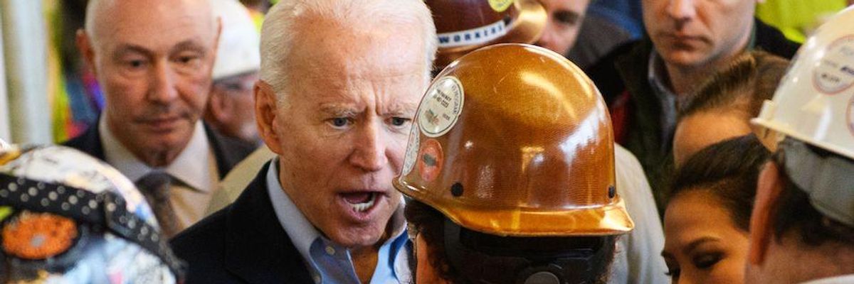 'You Wanna Go Outside With Me?' Joe Biden Tries to Fight Union Worker After Disagreement Over Gun Control