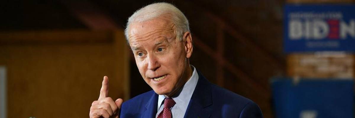 Progressives Sound Alarm to Democrats: Biden Is Not the 'Safe' Candidate Against Trump