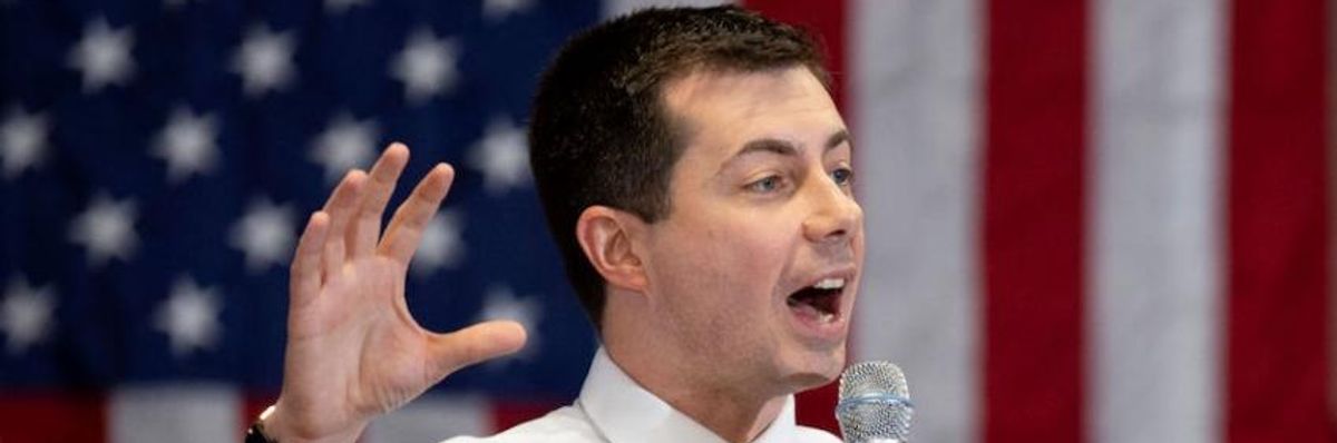 Buttigieg and Centrist Dems Want a Military Response to Climate Change. That's Dangerous.
