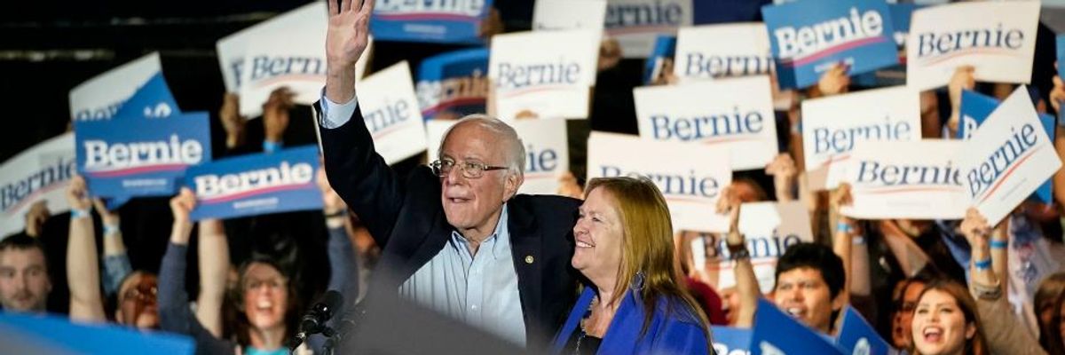 MSNBC in 'Full-Blown Freakout' Mode as Bernie Sanders Cements Status as Democratic Frontrunner
