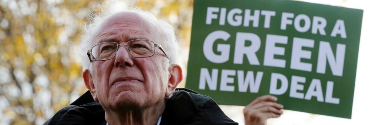 Praising Indigenous 'Understanding About Sustainability,' Bernie Sanders Tells Native Community in Iowa 'They Will be Part of Discussion'