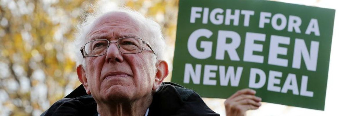 Sanders' Green New Deal: A Realistic Response to the Emergency That Will Define Our Lifetimes