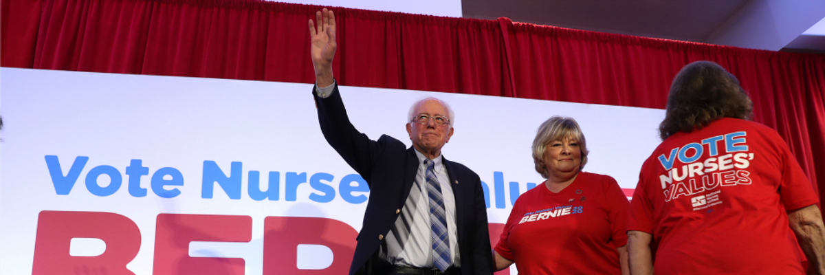 While Biden Says 'Happy to Talk About That Later,' Sanders Holds Coronavirus Roundtable With Medical Experts