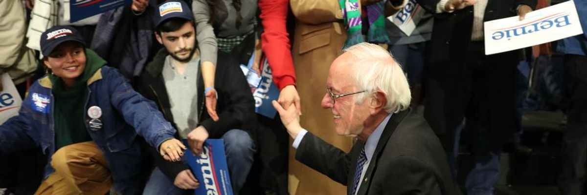 As Sanders Rallies Crowd at Keene State, Supporters Emphasize 'Once in a Lifetime Opportunity' Bernie Represents