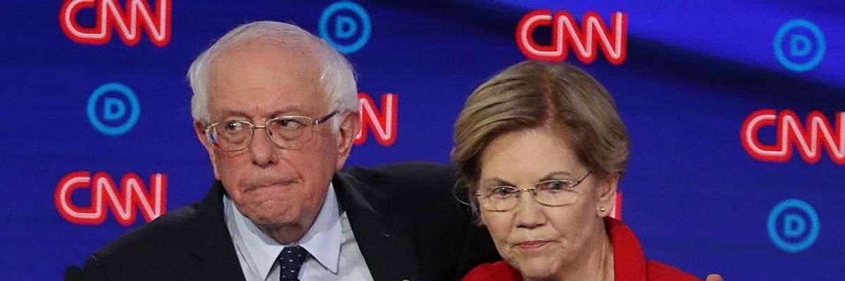 'Ludicrous': Sanders Refutes Claims Made in Anonymously Sourced Hit Piece by CNN About Warren Meeting