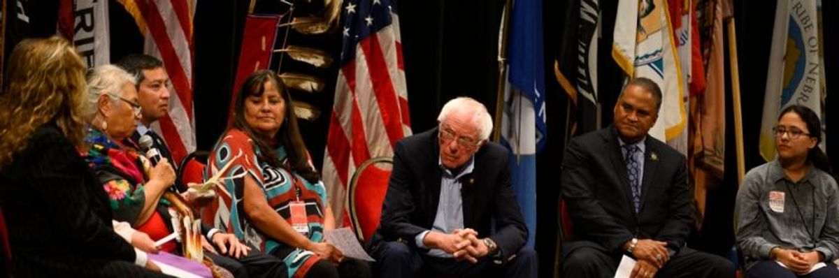 At First-Ever Native American Presidential Forum, Candidates Answer to Centuries of Injustice