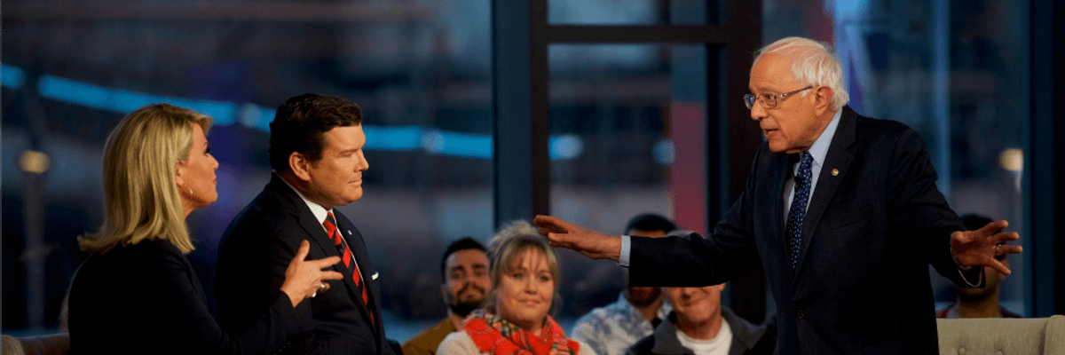 'That Backfired': Watch Bernie Sanders Counter Right-Wing Talking Point, Make Case for Medicare for All on Fox News