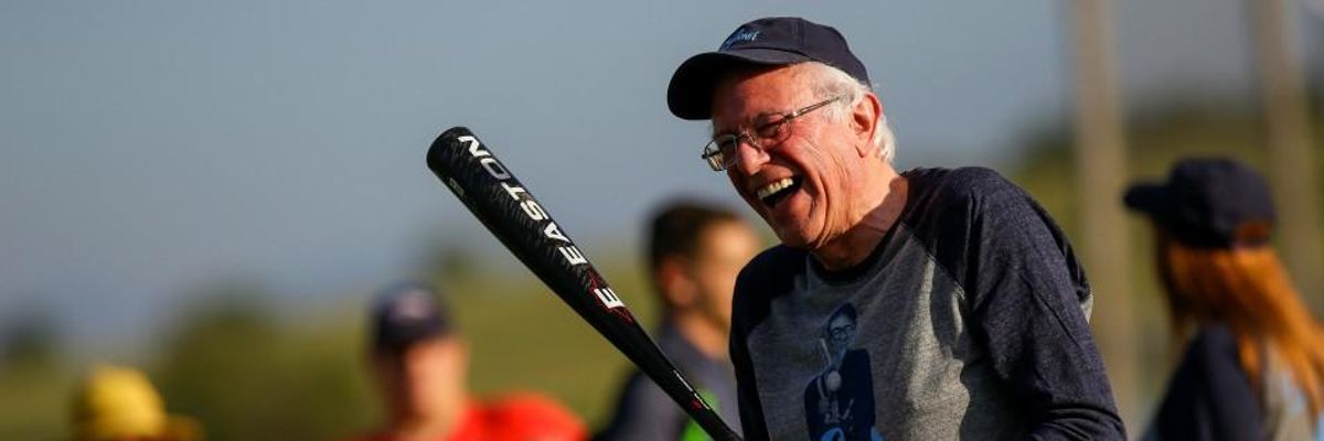 Bernie Sanders Goes to Bat for Baseball Players as MLB Proposes Terminating Minor League Teams