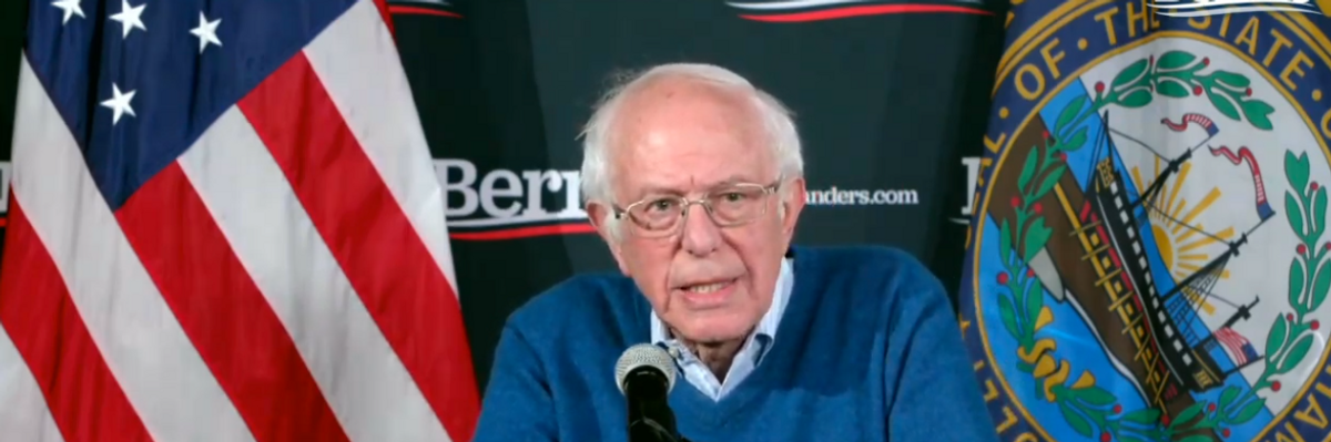 'Because I Got 6,000 More Votes': Bernie Sanders Declares Victory in Iowa Caucus