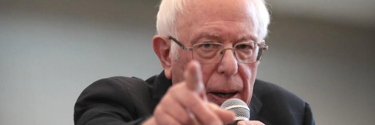 "Let's Be Clear About Who Is Rigging What": Bernie Sanders Denounces Trump Effort to Divide Democrats