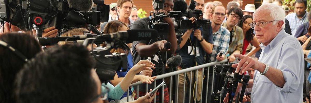 Why Bernie Sanders Is Absolutely Correct About the Washington Post--and Corporate Media Overall