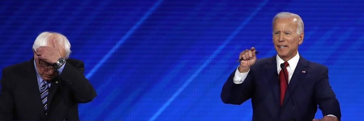 #JoeVotedForTheWar Trends After Sanders Camp Fires Back at Biden's Denials of Support for Iraq Invasion