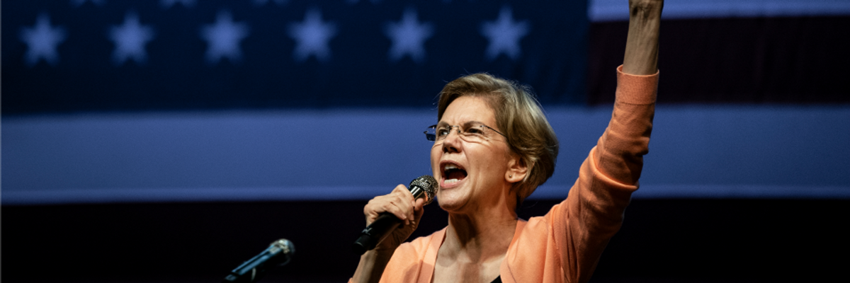 A Profound and Historic Question for Elizabeth Warren: Which Side Are You On?
