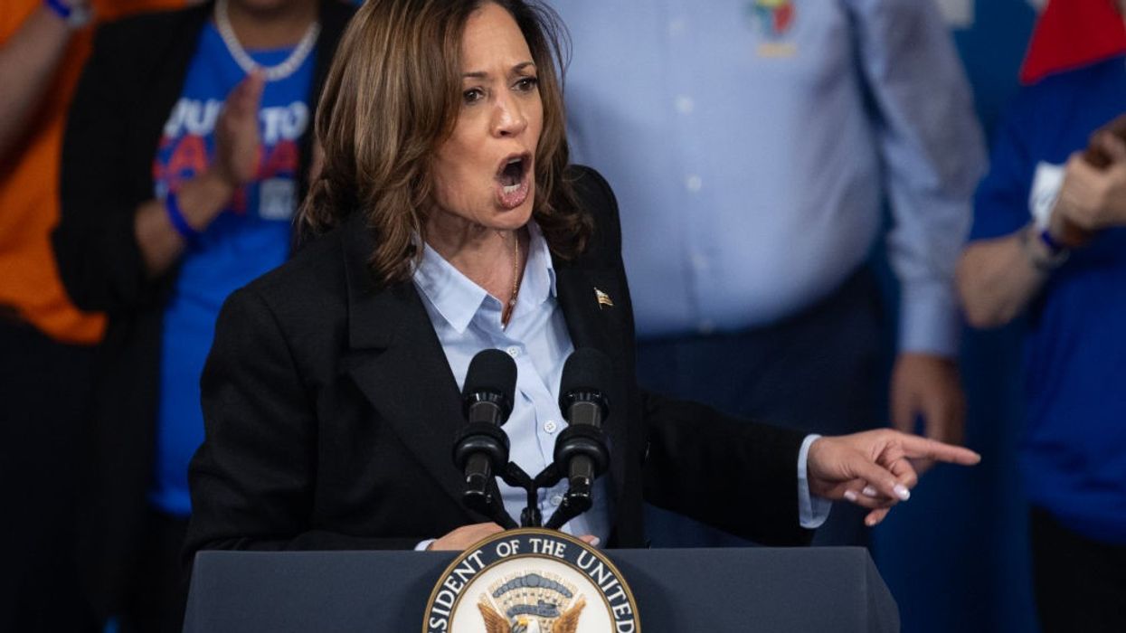 Democratic presidential candidate Vice President Kamala Harris